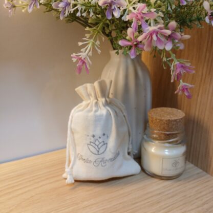 Mini Vela Aromática Capim-limão 30g - Cera 100% Vegetal - Imagem 2