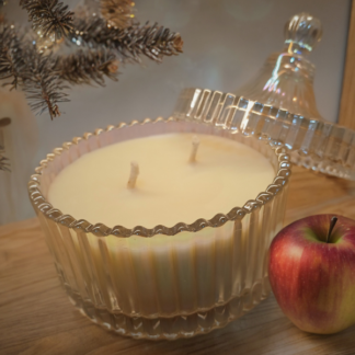 Vela Luxo Bomboniere - 200g Cera 100% Vegetal